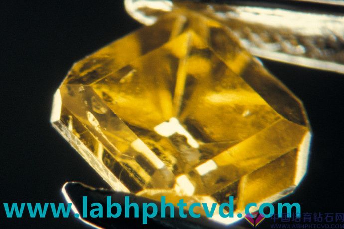2通用电气在合成钻石开发初期生产的合成钻石太小，呈棕黄色，无法用于高级珠宝。_副本_副本